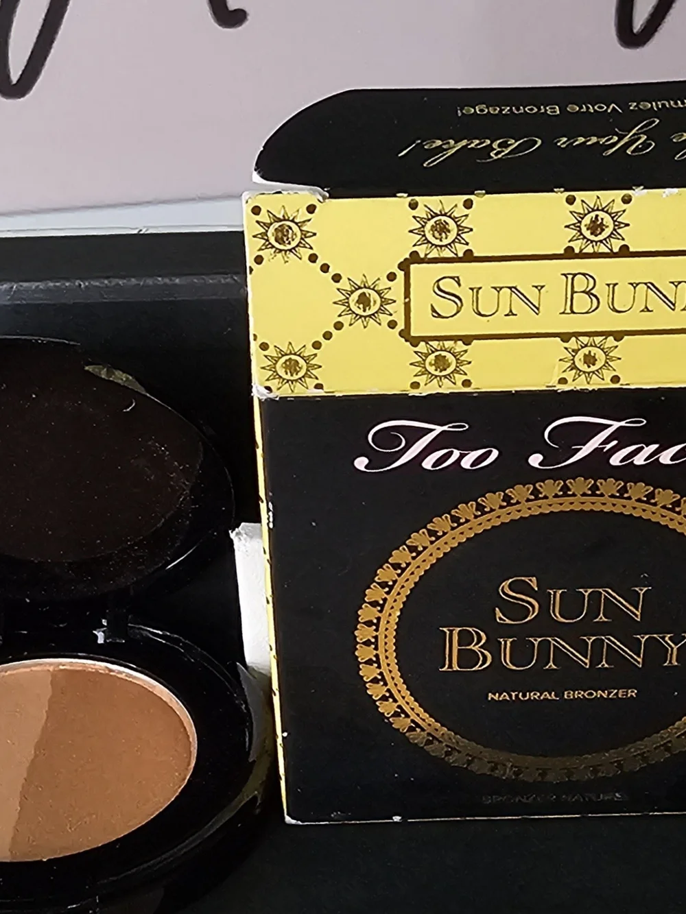 Too Faced Pink & Gold Makeup Bag Set with All Of The Essentials
